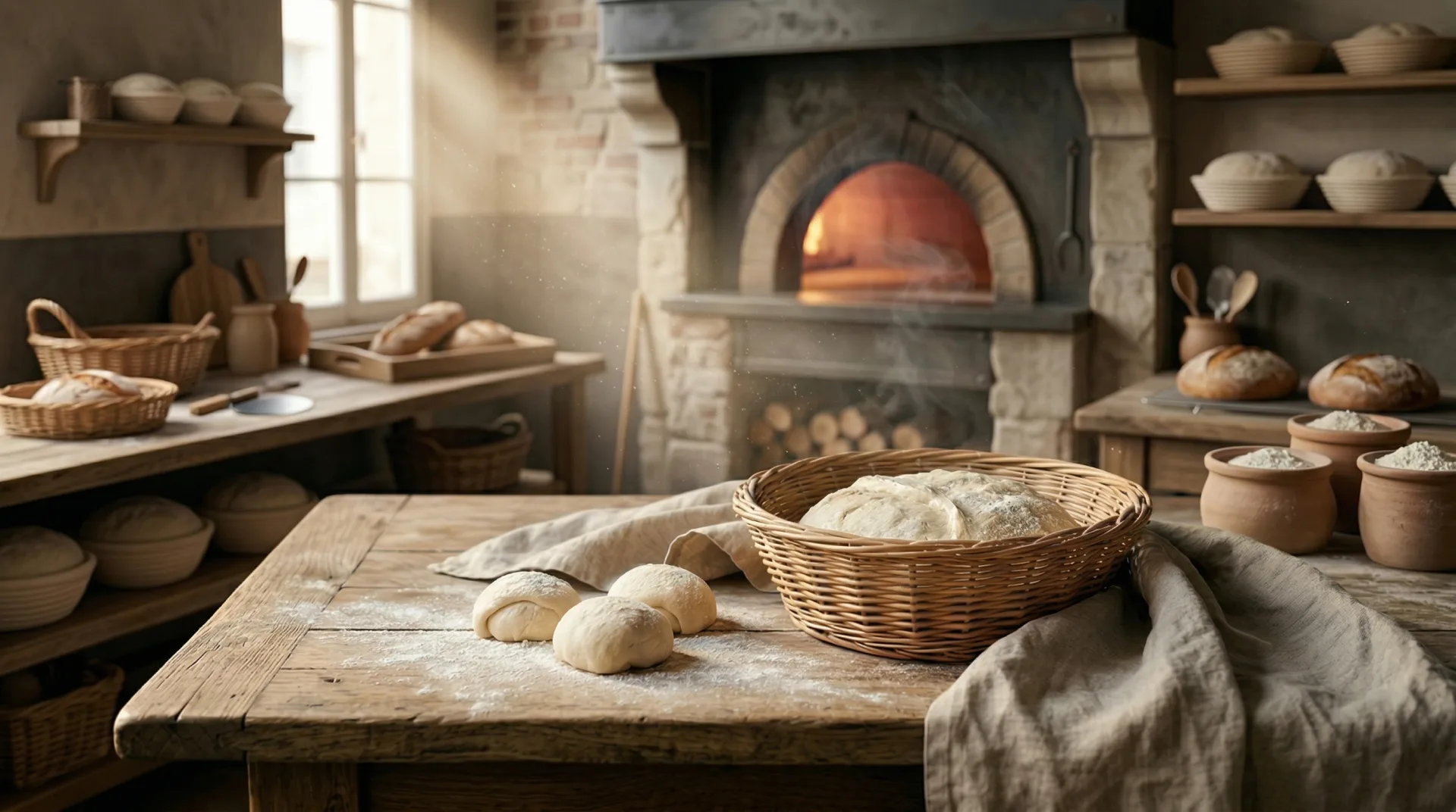 Interior de la panadería Cereza Sofia